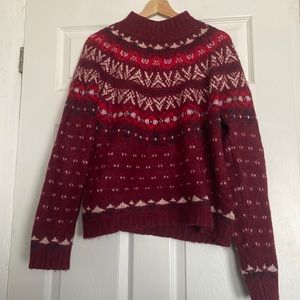 EUC- American Eagle mock neck sweater